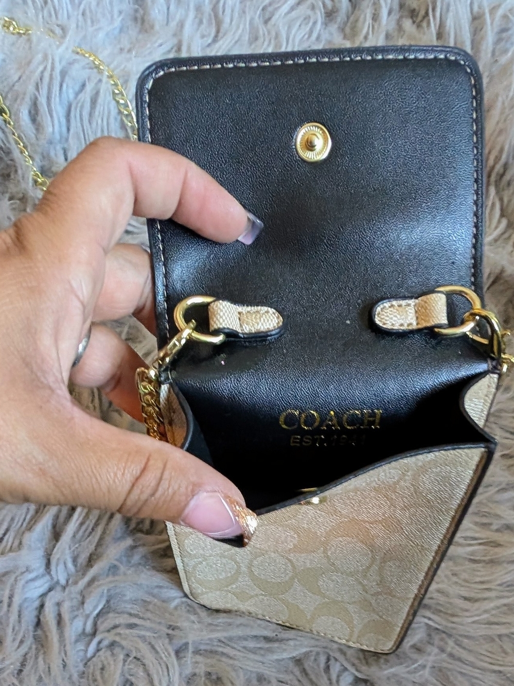 Coach Signature Crossbody - Gold